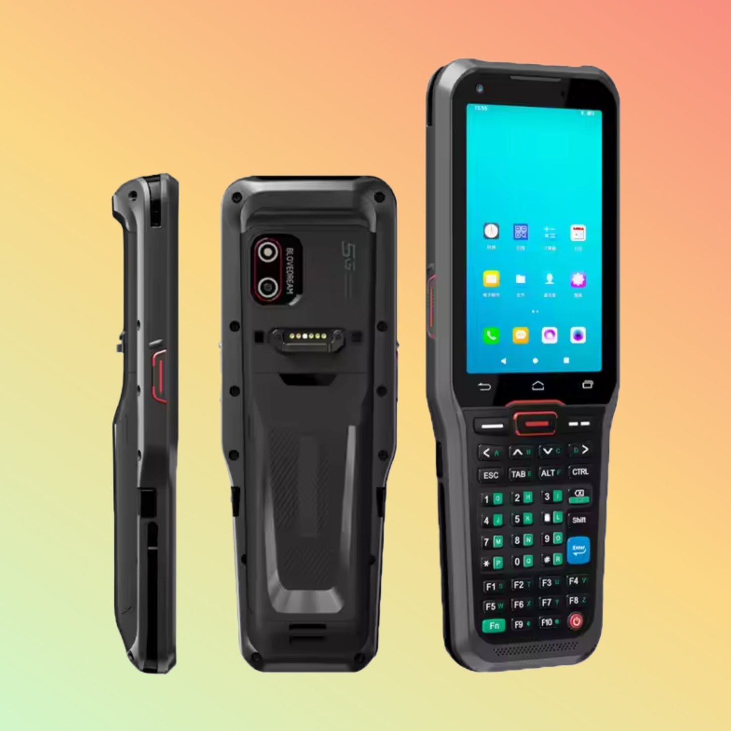 Android Handheld PDA, RFID & 2D Scanner, Rugged for Logistics
