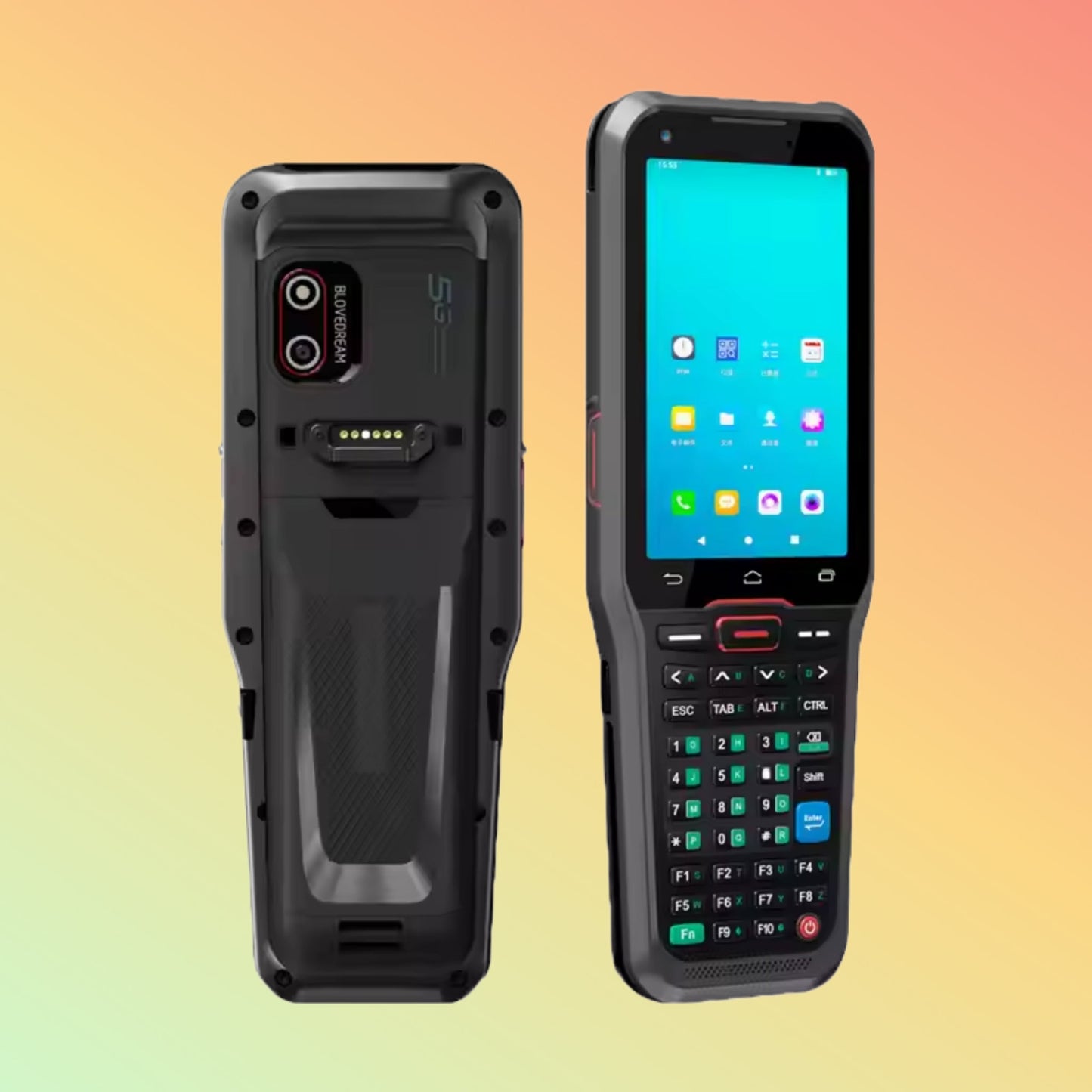 Rugged Android PDA with RFID & 2D Barcode Scanner for Logistics