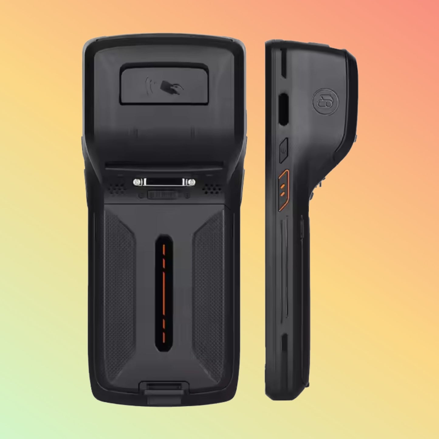 Android 10/13 PDA with 1/2D Scanner, 4G/WiFi/NFC, IP65, Printer