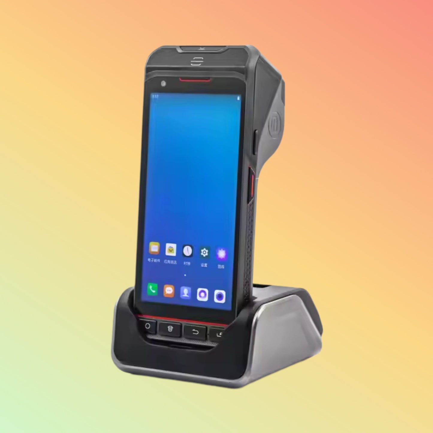 Android 13.0 PDA with Built-in QR Scanner and Printer 4GB+64GB in Stock