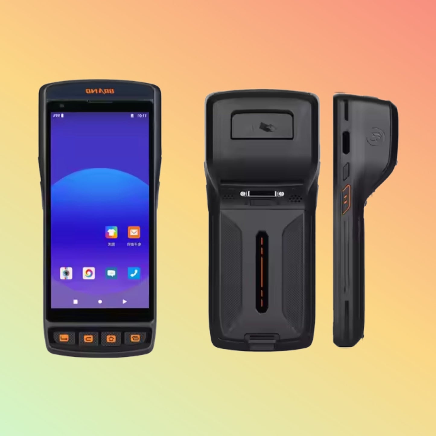 Android 11 Rugged Handheld PDA: Touch, RFID, IP65, Barcode
