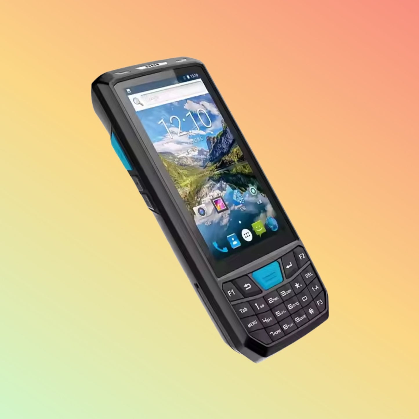 T80s Android 10 PDA: 5" NFC, 16GB, 1D/2D Scanner, Industrial Logistics