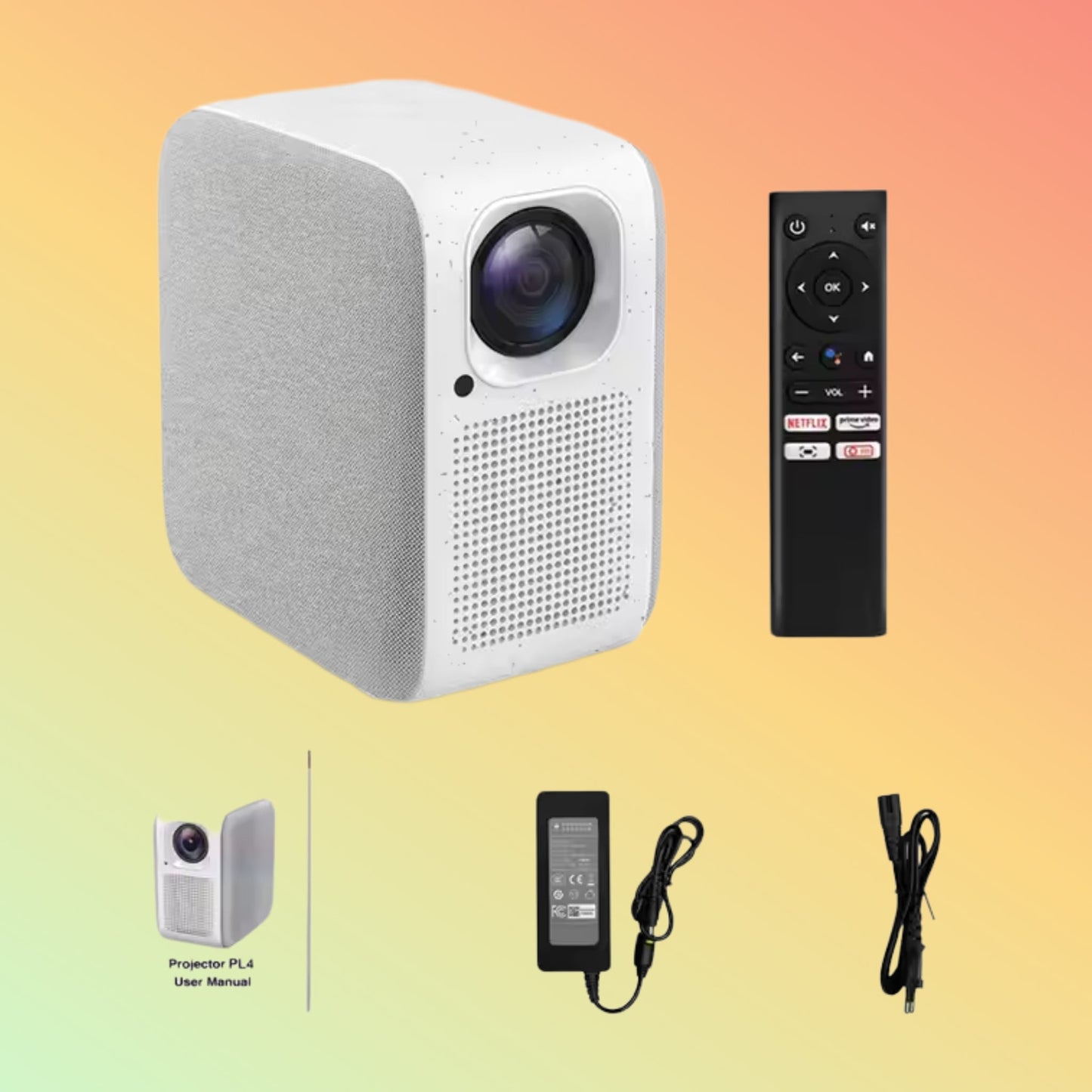 Ycstar OEM ODM Mini Projector HAKOMINI PL4 Native 1080p