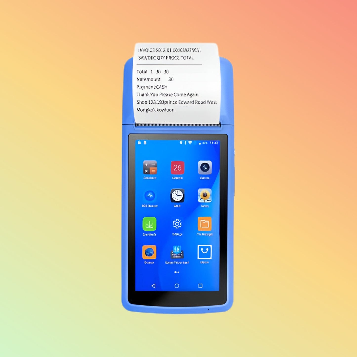 Milestone MHT-M1 Android POS terminal