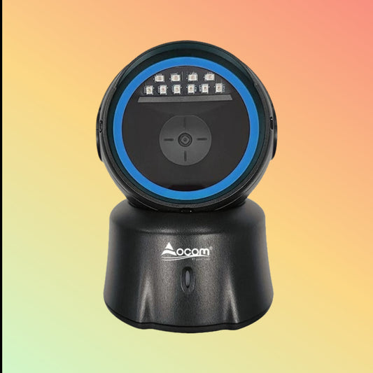 Ocom (OCBS-T220) Handfree 2D Omni-Directional Barcode Scanner