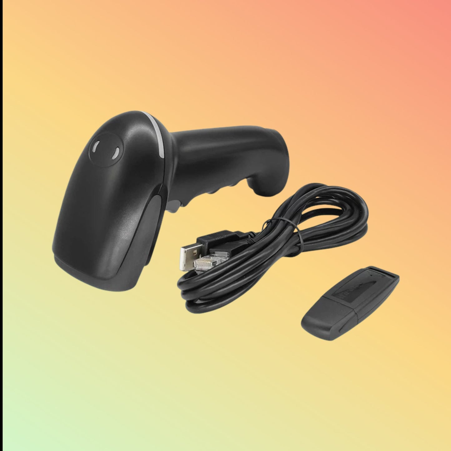 Ocom (OCBS-W013) USB or 2.4G Wireless 1D Laser Barcode Scanner