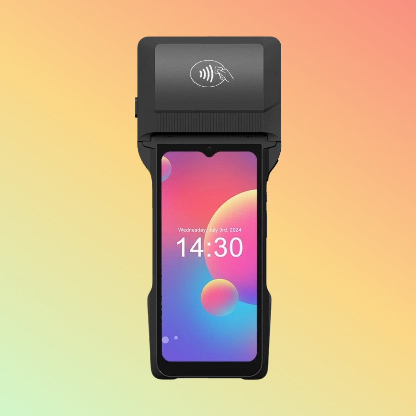 Ocom (POS-T6) 6.5" Handheld Android POS Terminal with Thermal Label and Receipt Printer