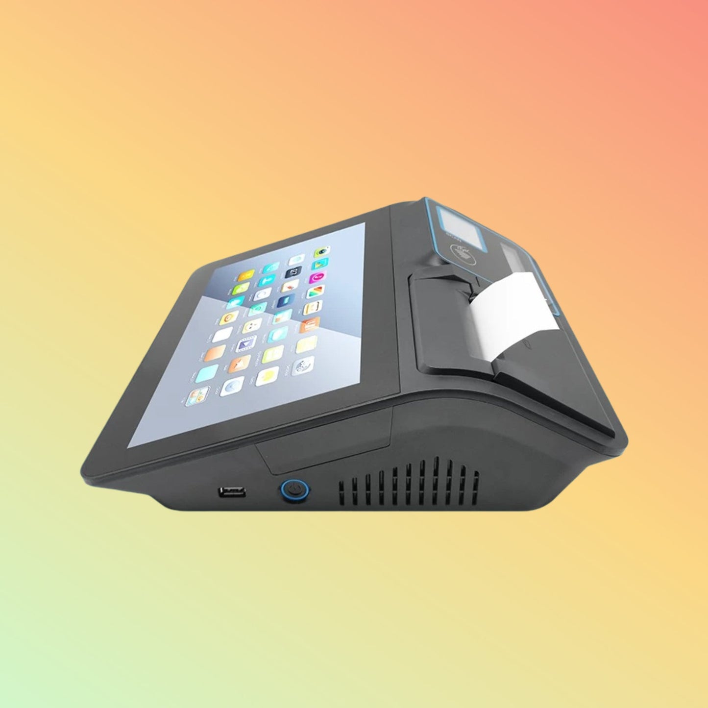 Ocom (POS-M1106) 11.6 Inch Android/Windows Touch Screen POS System with Printer, Scanner, Display, RFID and MSR