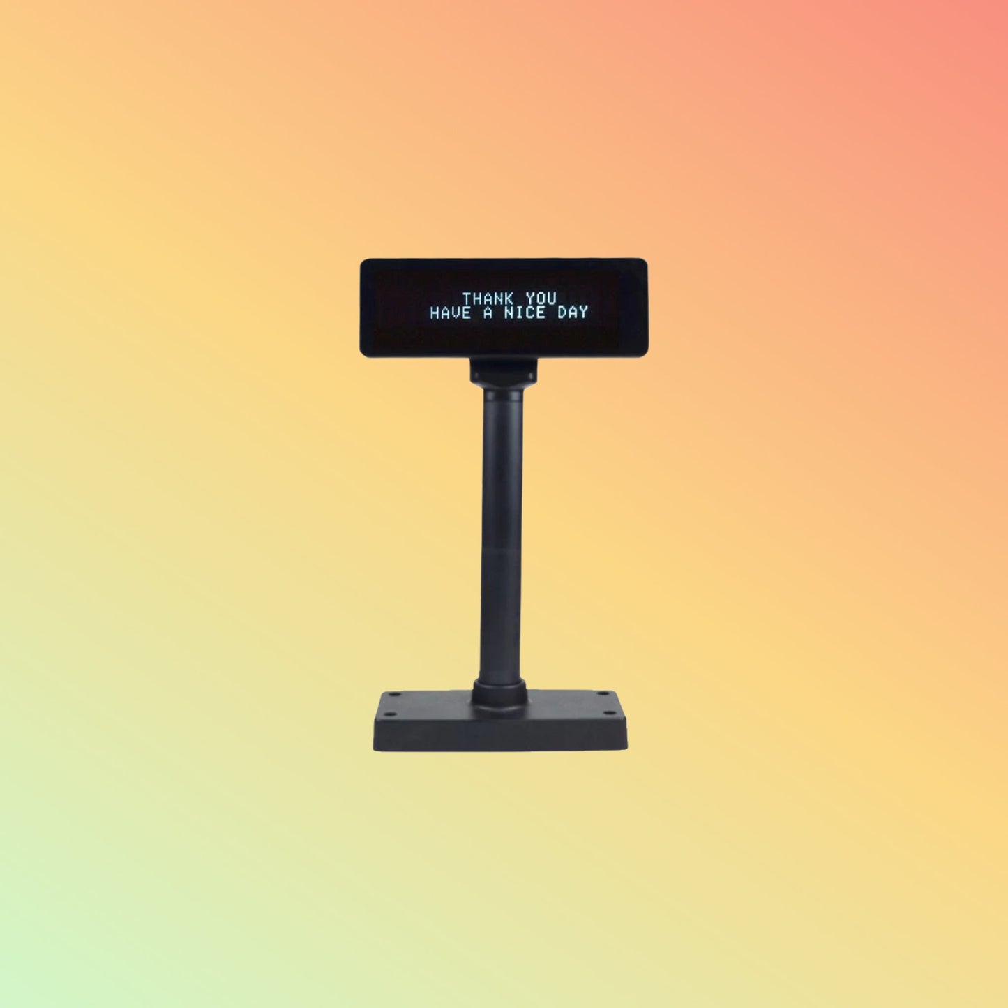 Ocom (VFD220A) 20X2 Characters Double Line VFD Customer Display with 11mm height characters