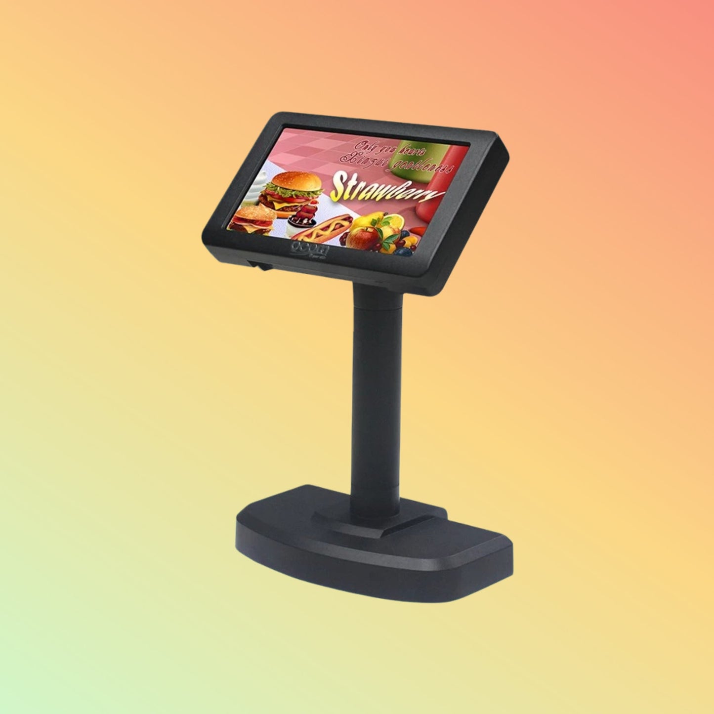 Ocom (LED700) 7" LED Customer Display with split screen display supported