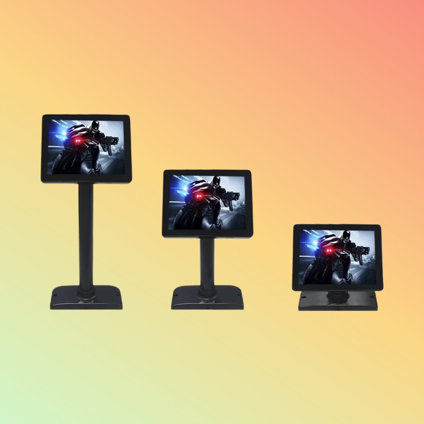 Ocom (LED970) Electronic LED Display Pole Adjustable Customer Display for Supermarket POS System