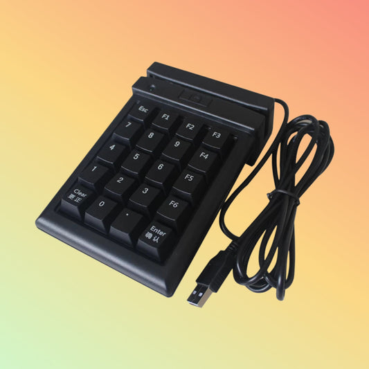 Ocom (KB20R) 20keys Key Pad with Triple Tracks Magnetic Card Reader