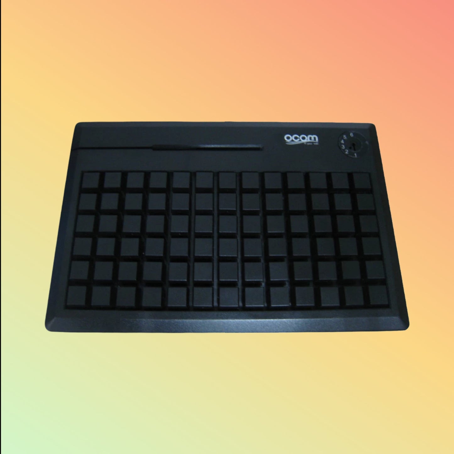 Ocom (KB78) 78 Keys Programmable Keyboard with Optional Card Reader