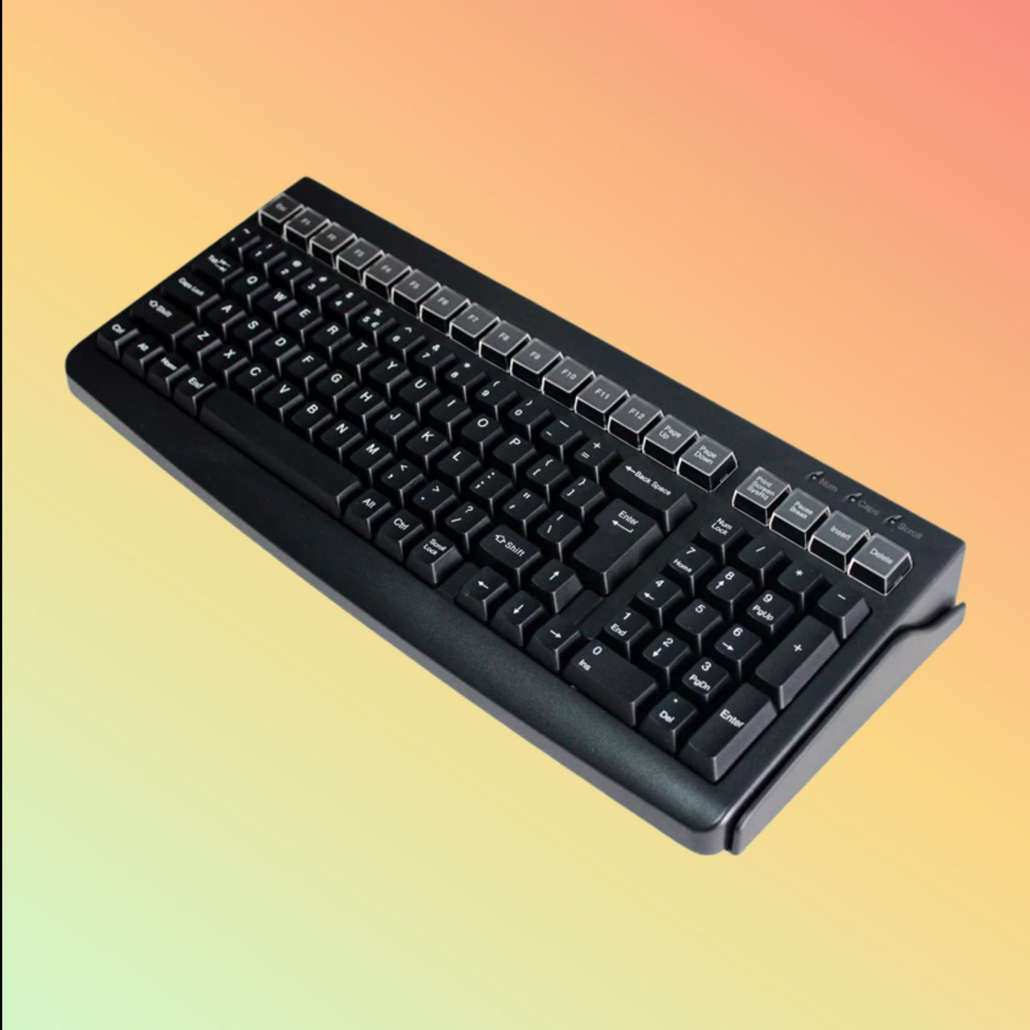 Ocom (KB101) 101 Keys Keyboard with Optional Magnetic Card Reader