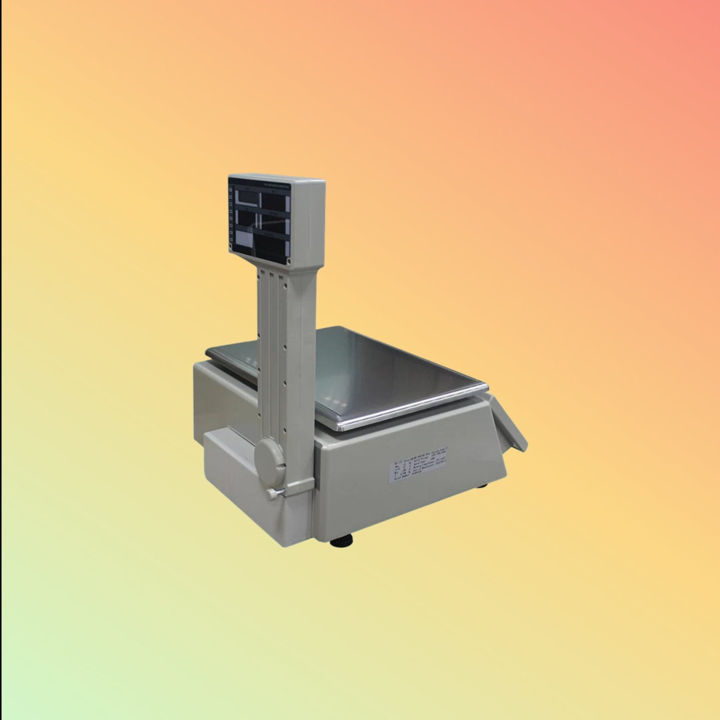 Ocom TM-F Barcode Printing Scale
