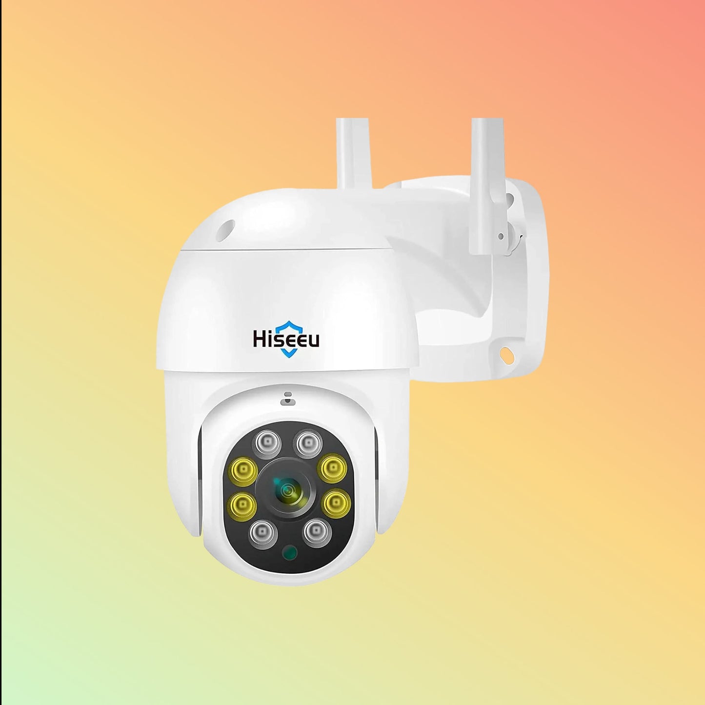 Hiseeu 5MP PTZ 𝟯𝟲𝟬° 𝙑𝙞𝙚𝙬 Security Camera Outdoor with IP66 Waterproof