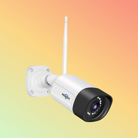 Hiseeu 2K 3M Wireless Pro Security Camera Wifi Outdoor With 2-Way Audio