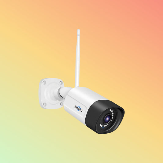 Hiseeu 5MP Wireless Pro Security Camera Wireless Outdoor With 2-Way Audio