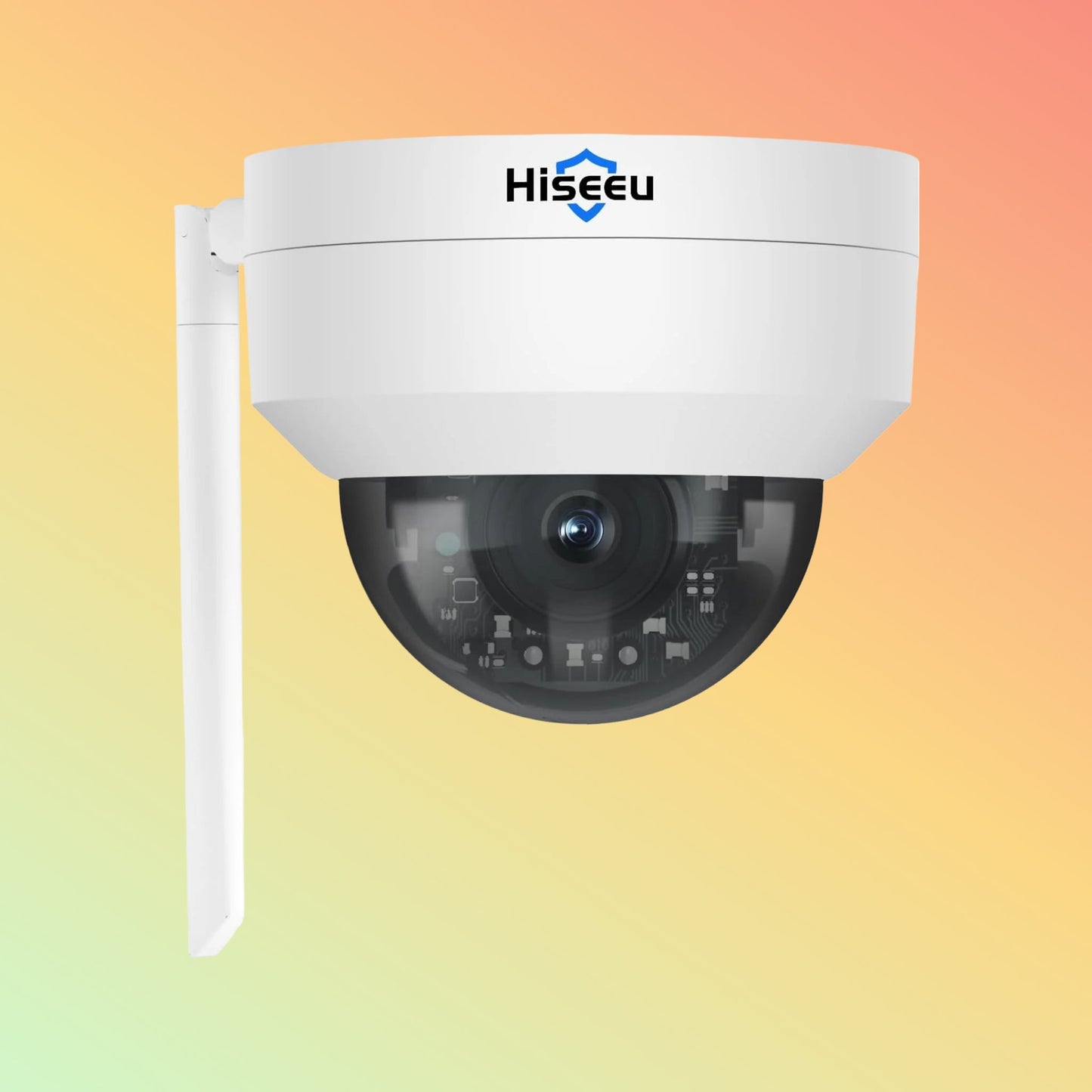 Hiseeu 5MP PTZ Security Camera Outdoor Explosion-Proof Auto Tracking Motion Detection