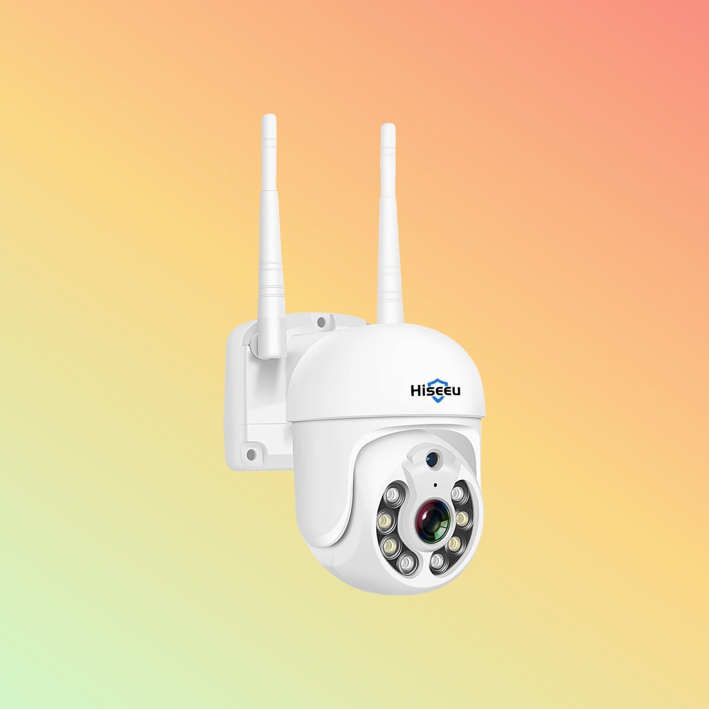 Hiseeu 5MP PTZ 𝟯𝟲𝟬° 𝙑𝙞𝙚𝙬 Security Camera Outdoor with IP66 Waterproof Full Color Night Vision