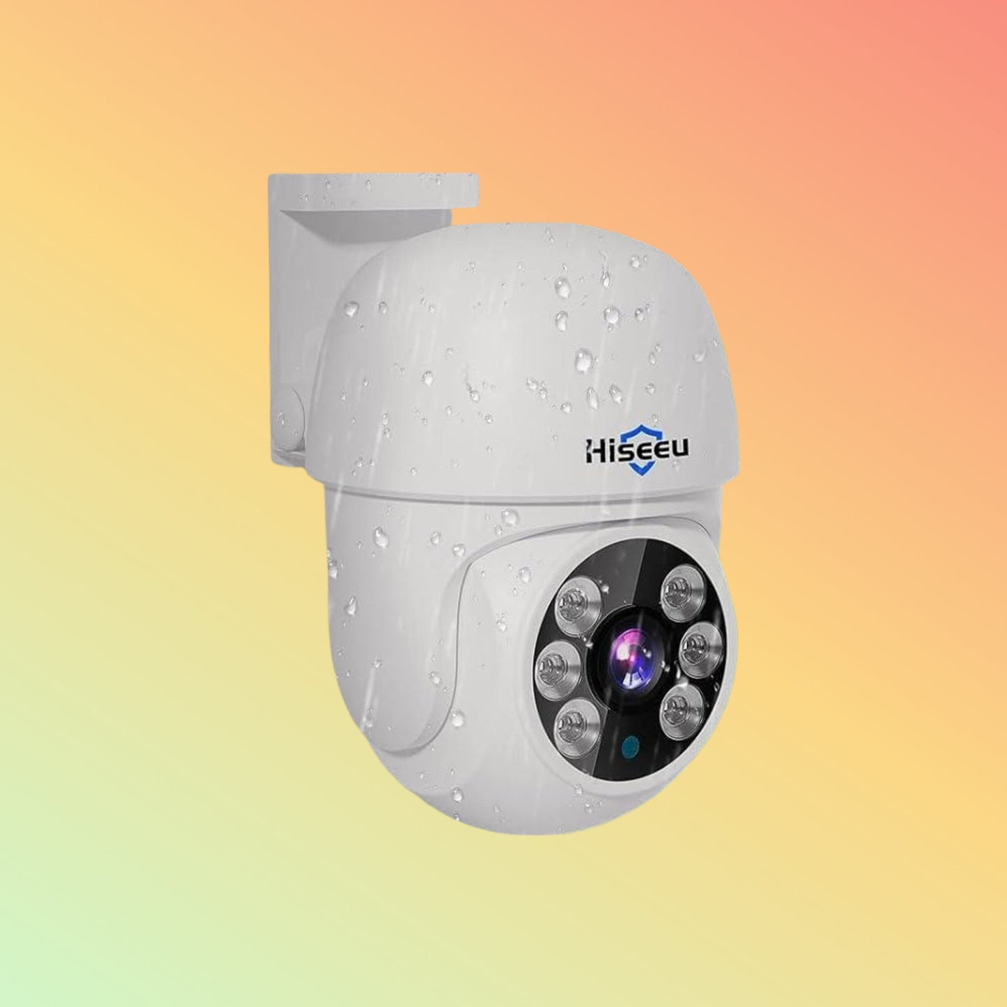 Hiseeu Wired 5MP AHD PTZ Analog Home Dome Security Camera 100ft IR Clear Night Vision