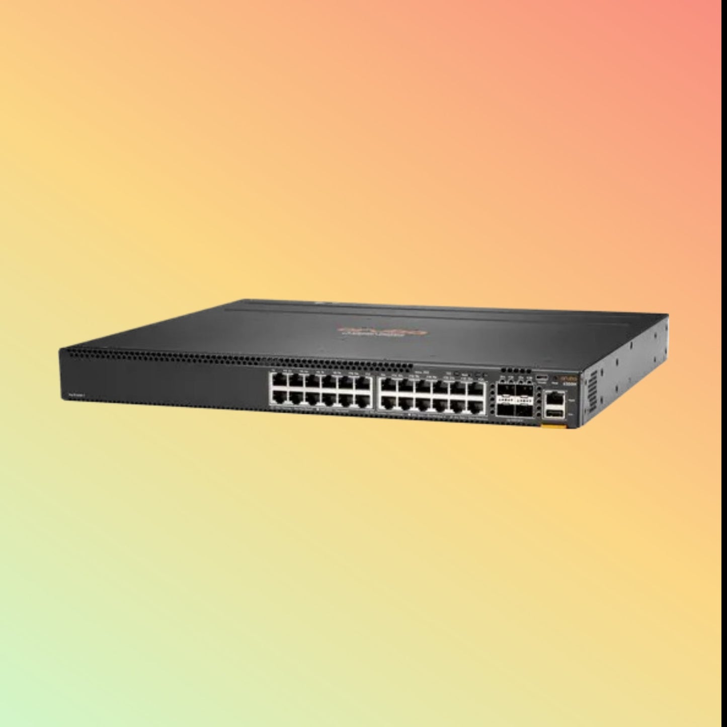 HPE Aruba CX 6200F (JL725A) Switch - 24 x Gigabit Ethernet BASE-T Class 4 PoE Ports, 4 x 1/10G SFP Ports