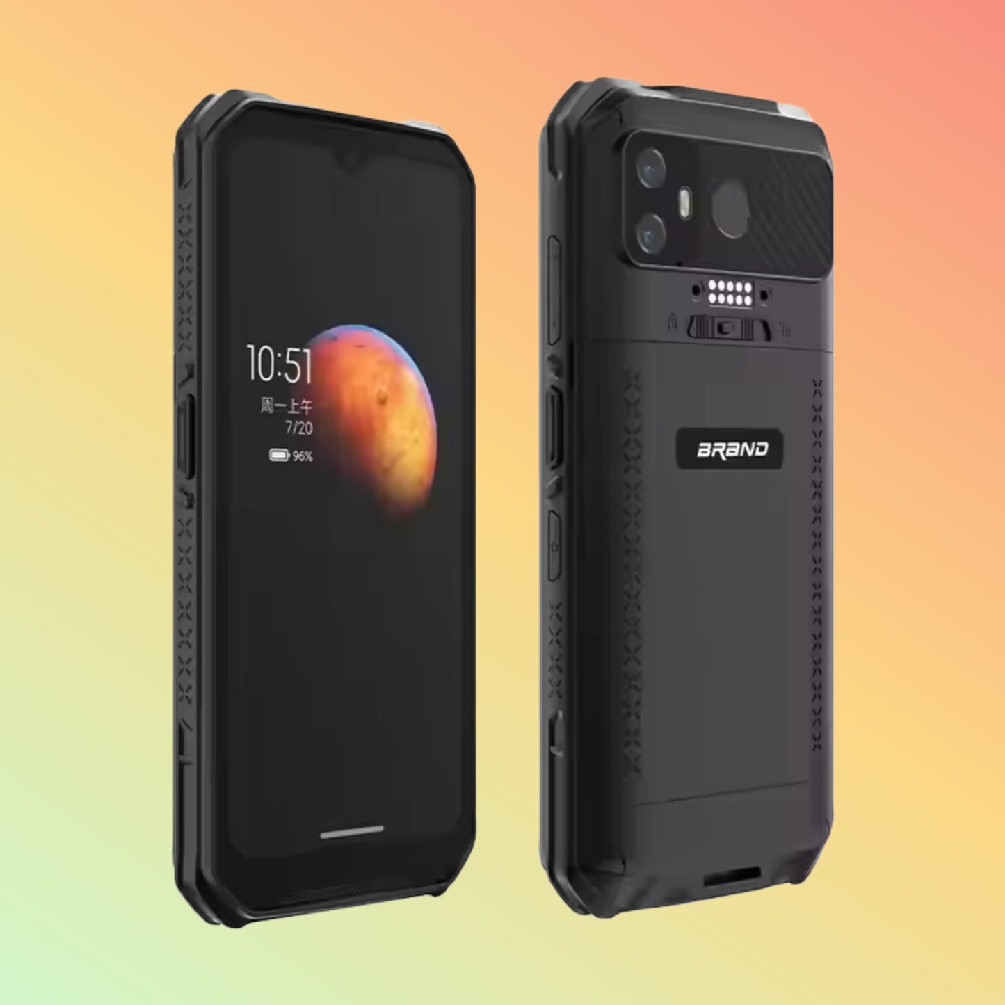 Android 12 Handheld PDA, IP68, 4G RAM, Barcode Data Collector