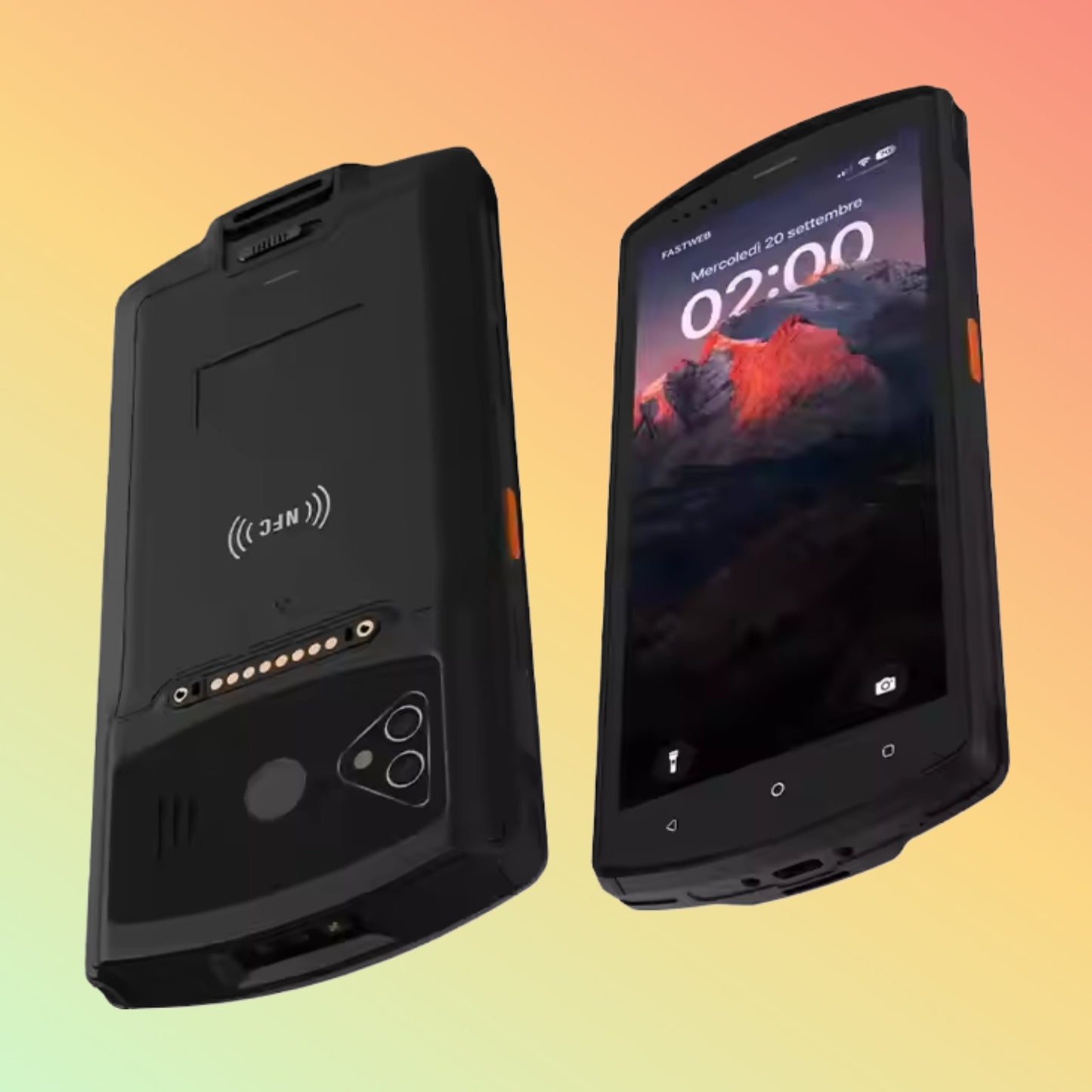 5.7" Android NFC PDA, 2D Barcode Scanner for Delivery & Warehouse