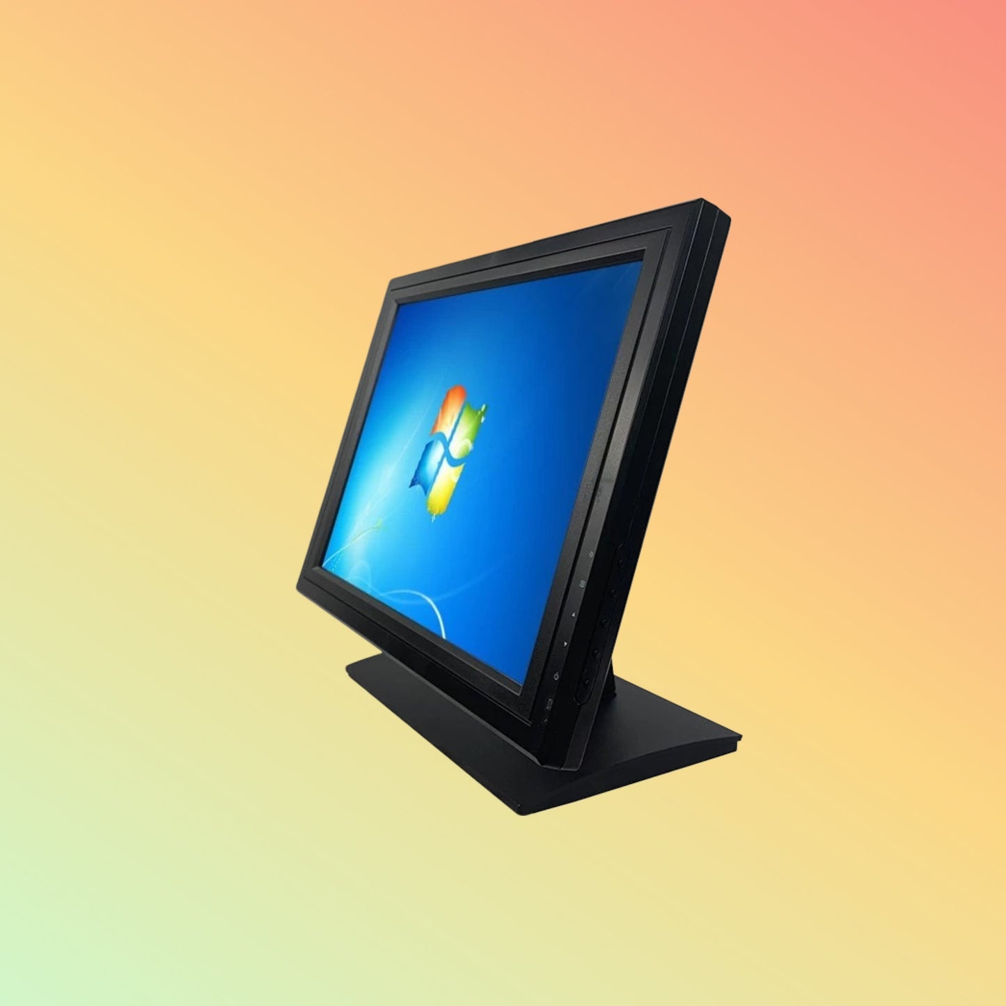 Ocom (TM-1502) 15.1" Touch Screen POS Monitor with Folding Base