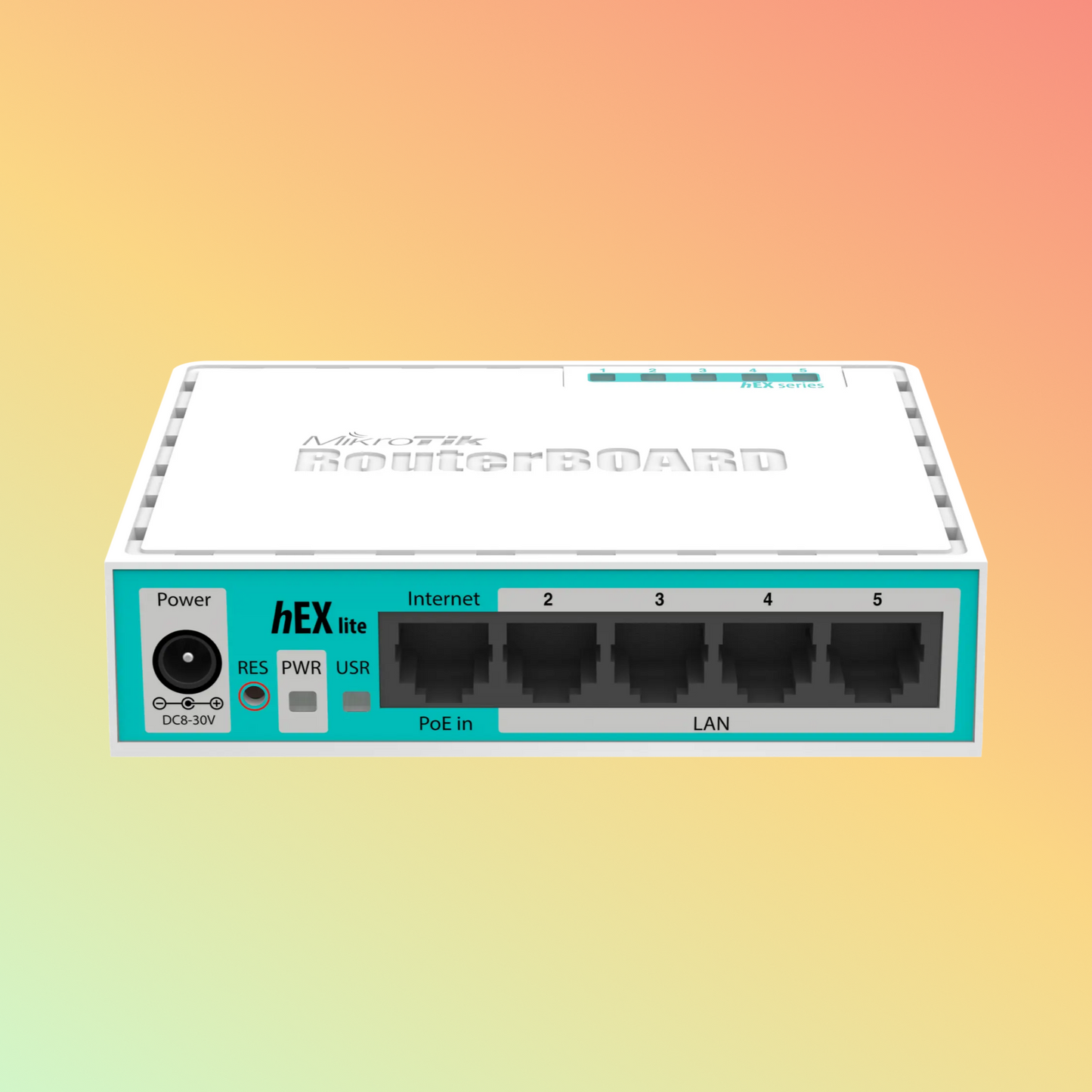 Mikrotik hEX lite (RB750r2) Wired Router