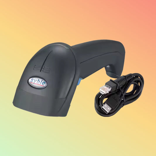 Syble XB-6255M+ Wired Handheld 2D Barcode Scanner