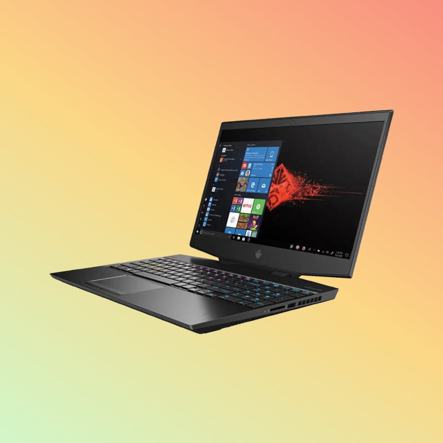 HP OMEN 15T-DH100 Gaming Laptop - 10th Gen i7-10750H, 16GB, 1TB HDD + 256GB SSD, NVIDIA GEFORCE GTX 1660Ti 6GB, 15.6" UHD