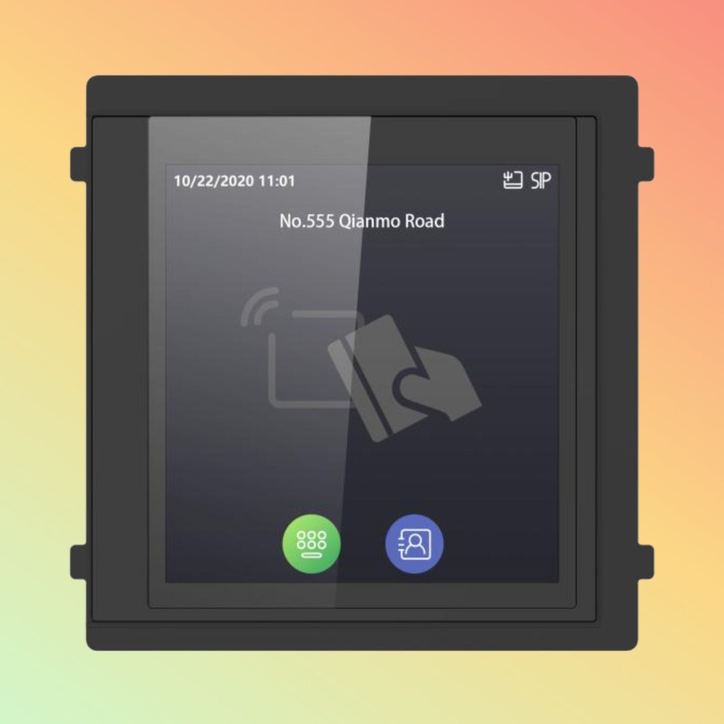 Hikvision DS-KD-TDE Touch Display Module with EM Card Reader