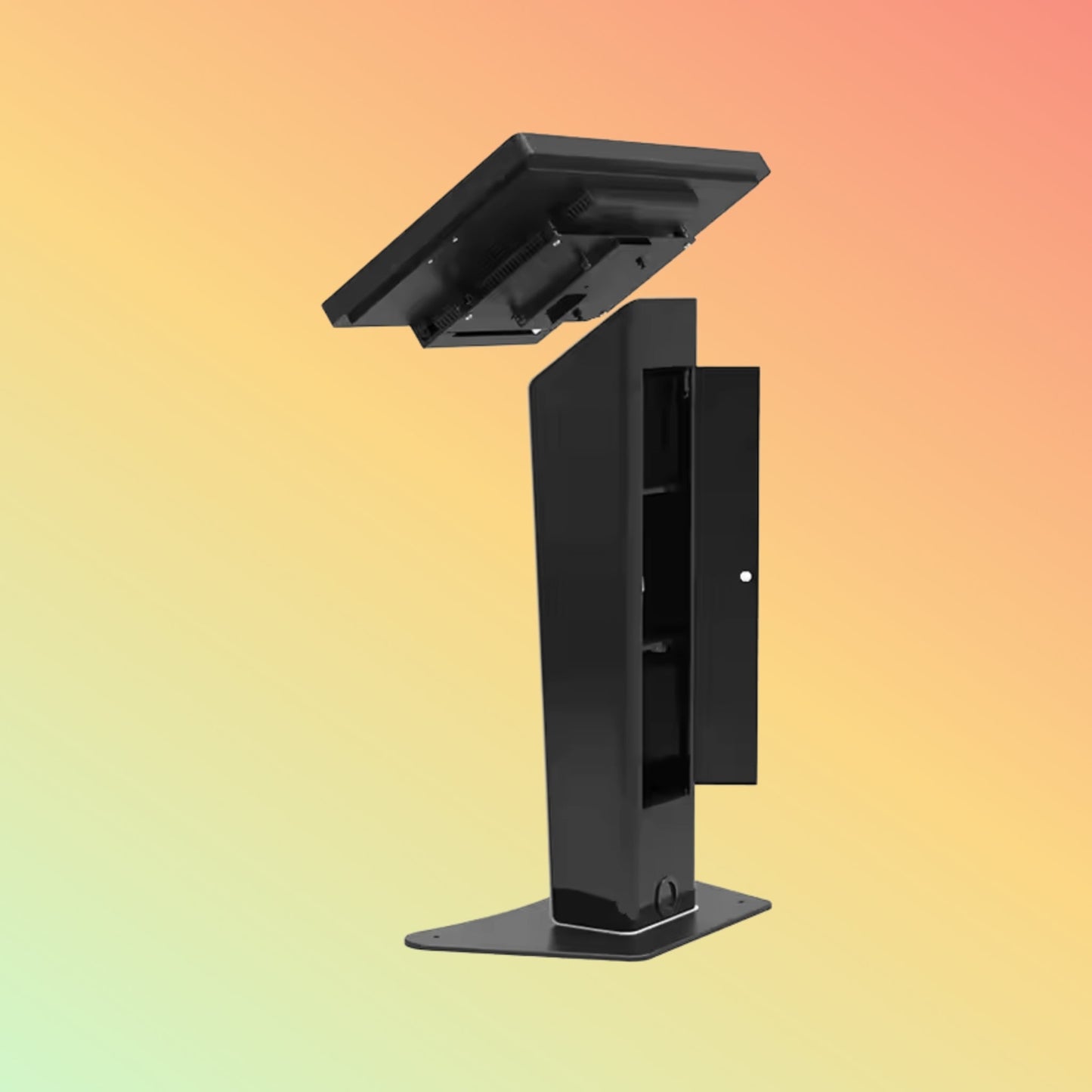 MAKEN 32 Inch Floor Standing Self Touch Screen Interactive Information Kiosk For Library/Exhibition Hall