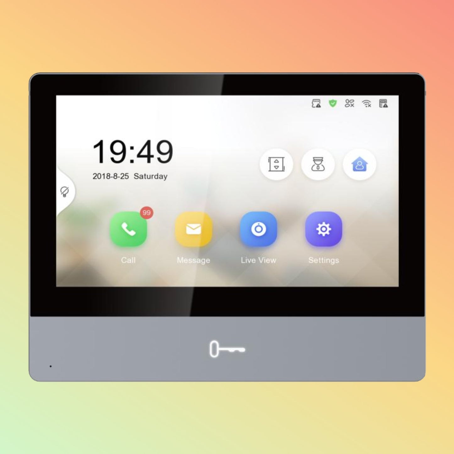 Hikvision DS-KH8350-WTE1 KH8 Series Indoor Station