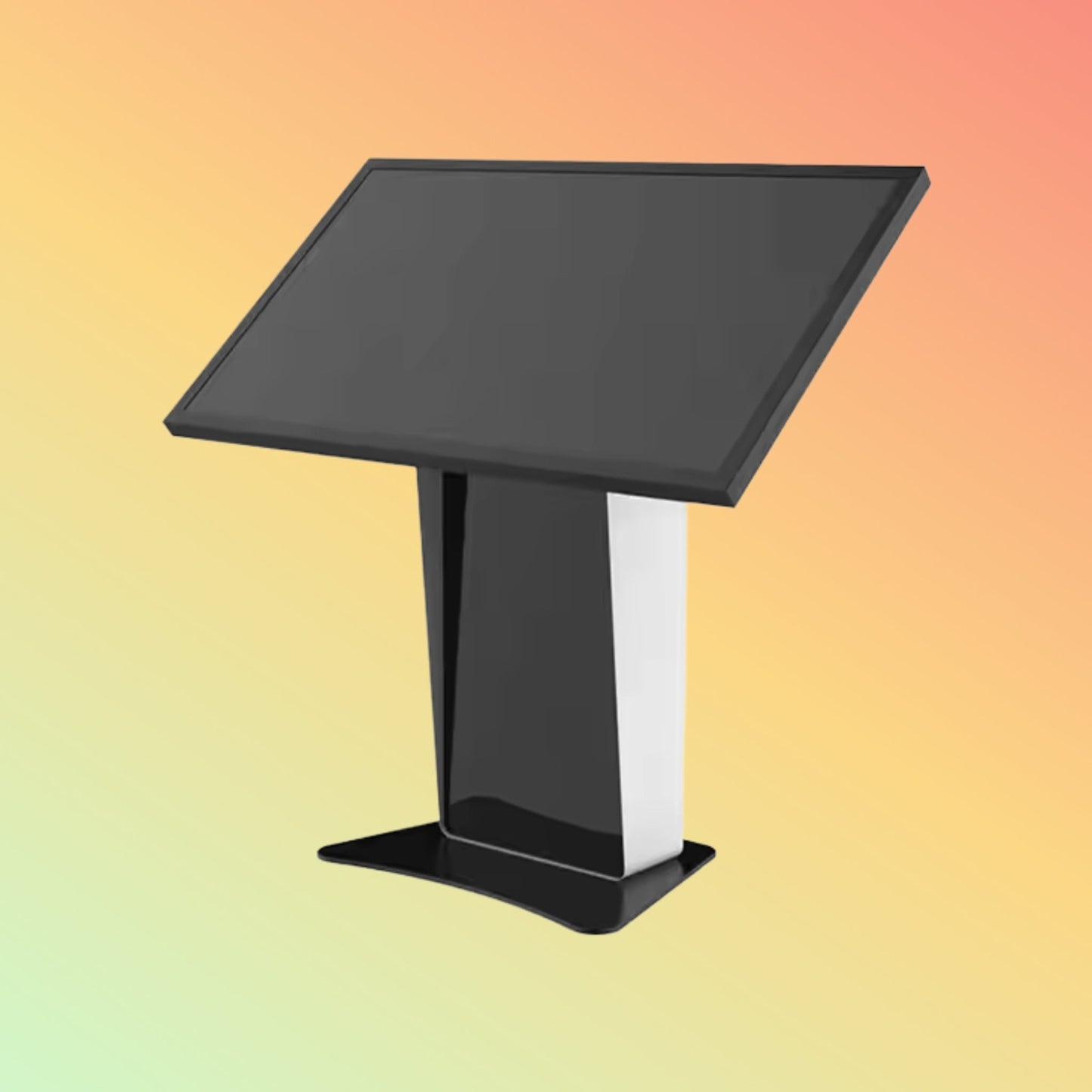 MAKEN 43 Inch Floor Standing Multimedia Display Shopping Mall Wayfinding Interactive Touch Information Kiosk