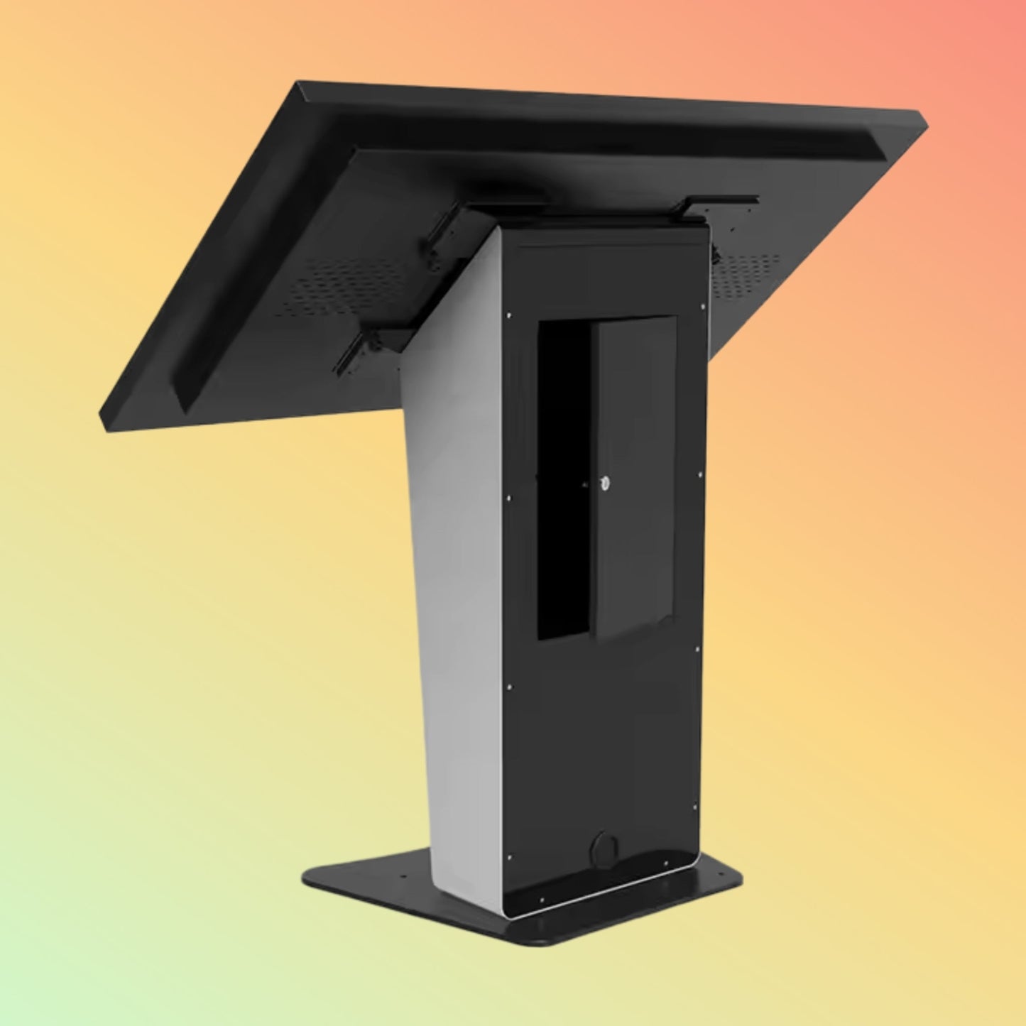 MAKEN 43 Inch Floor Standing Multimedia Display Shopping Mall Wayfinding Interactive Touch Information Kiosk