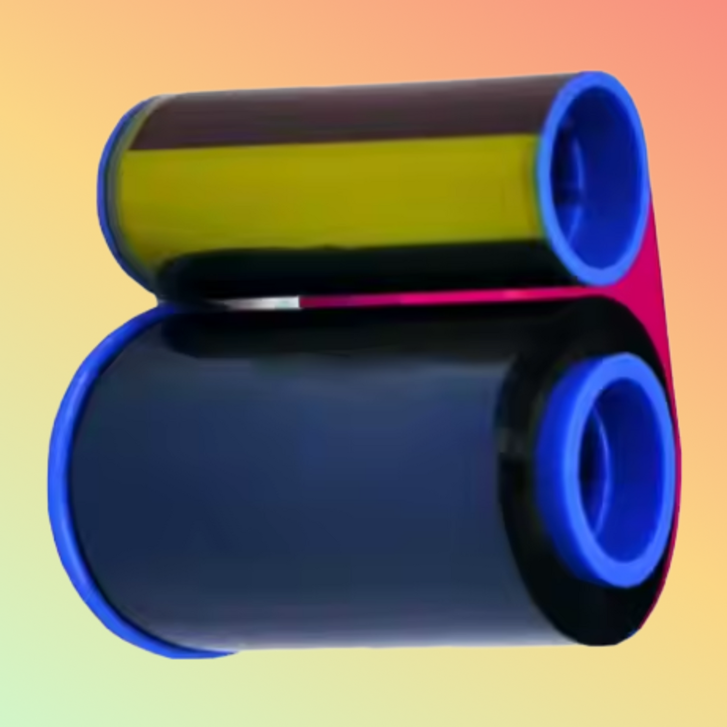 LINKWIN LW005 CK Super2 YMCKO 200images 800015-440 Ribbon Cards For Zebra Resin Ribbon i Series P330i P420i P430i P520i