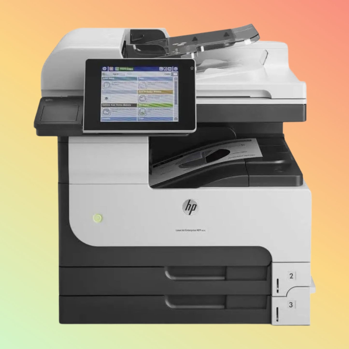 HP LaserJet Enterprise MFP M725DN Printer - A4, Print Copy Scan, 41 ppm, 1200 x 1200 dpi Resolution, 200,000 Pages Duty Cycle