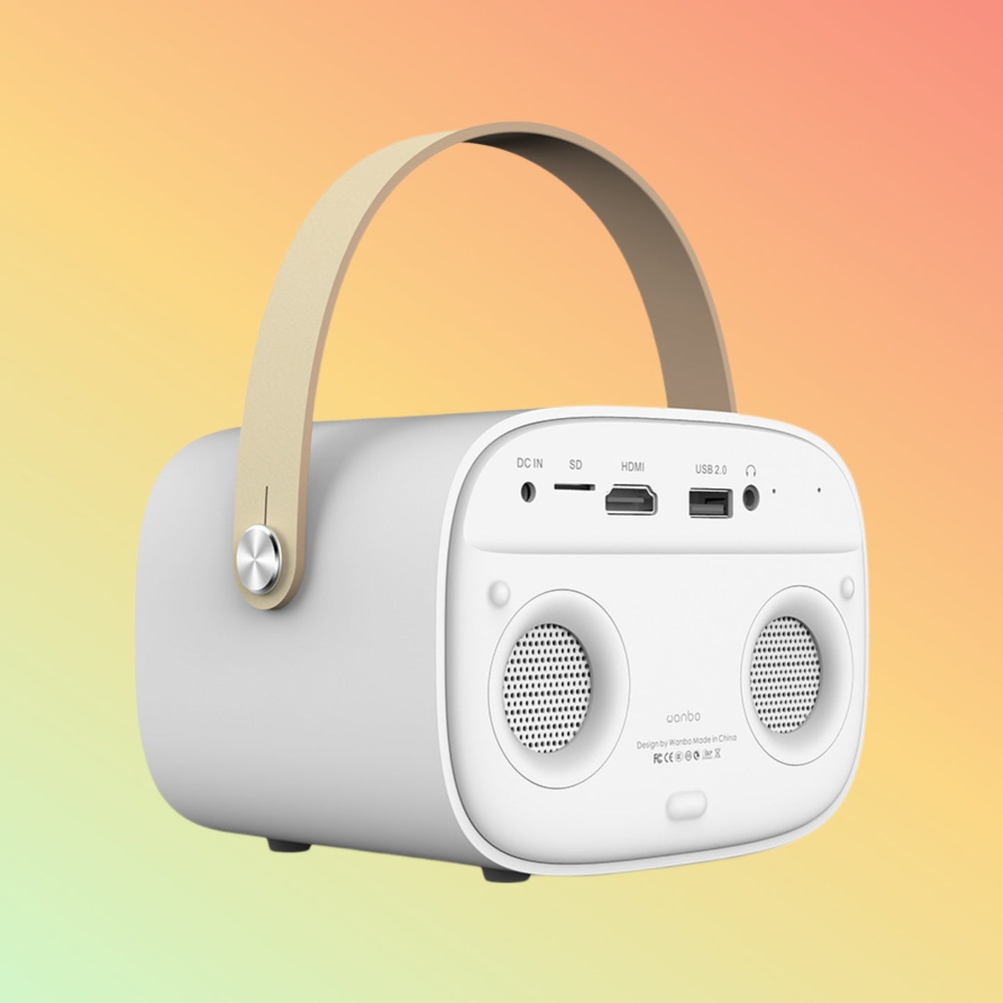 Wowoto M8 - Battery DLP 1080P 3D LED Projector