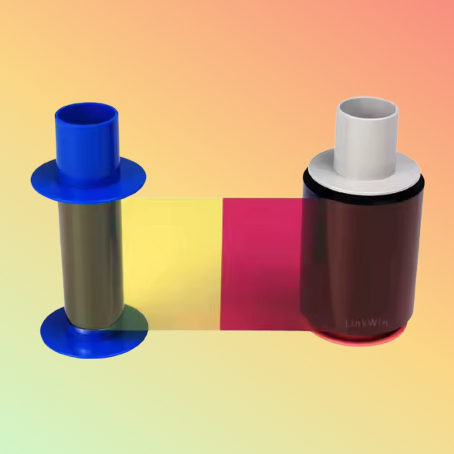 LINKWIN Compatible printer ribbons hdp5000 ymck ribbon 84051