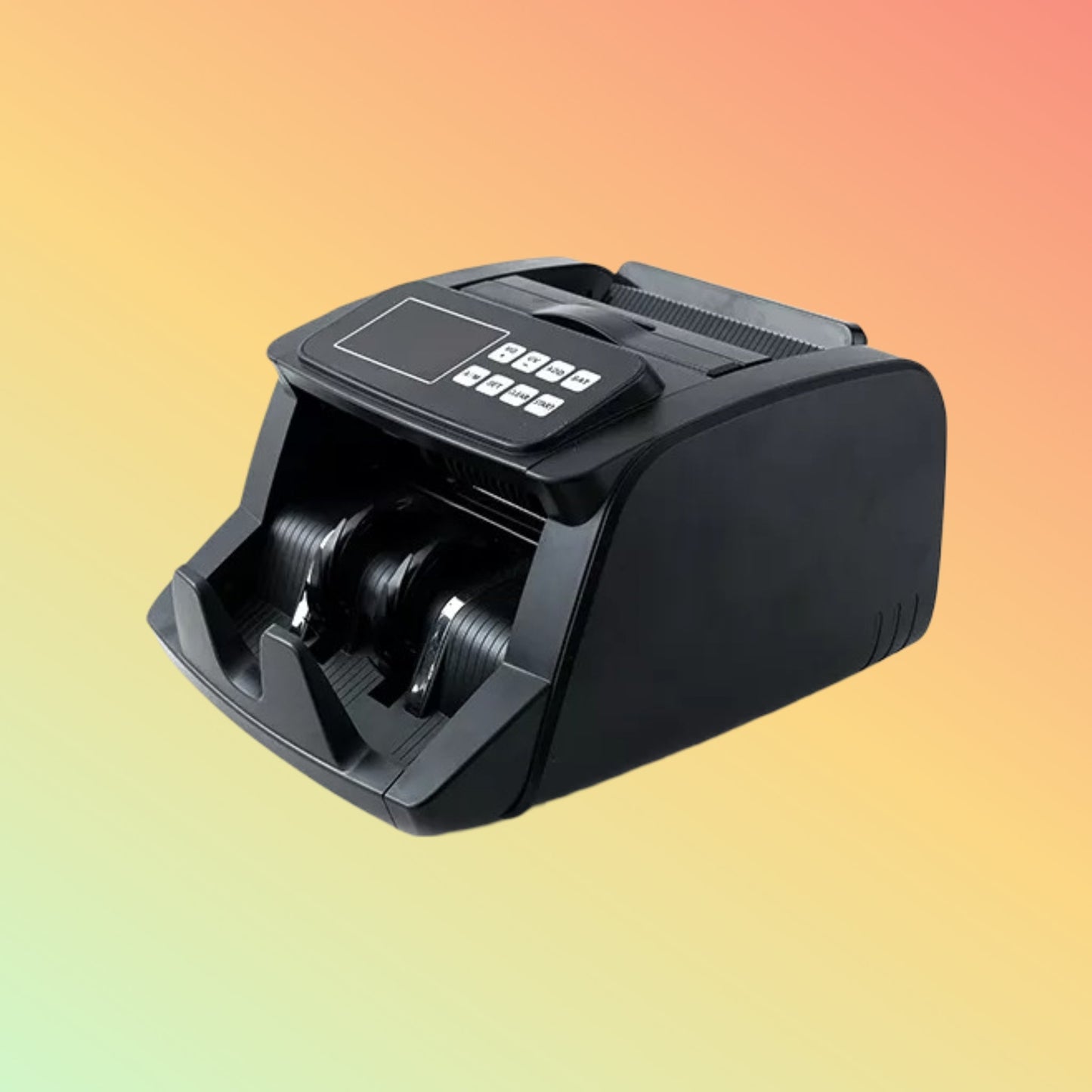 Union Portable Money Counter Bill Counter Black LED Money Counting Machine