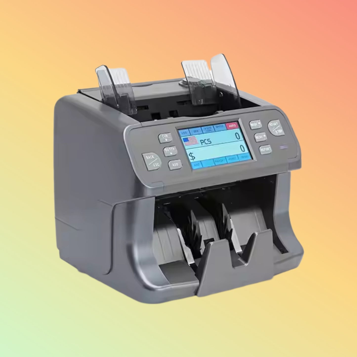 NUMEN SH-208C High-Speed 2-Pocket Multi-Country Value Counter