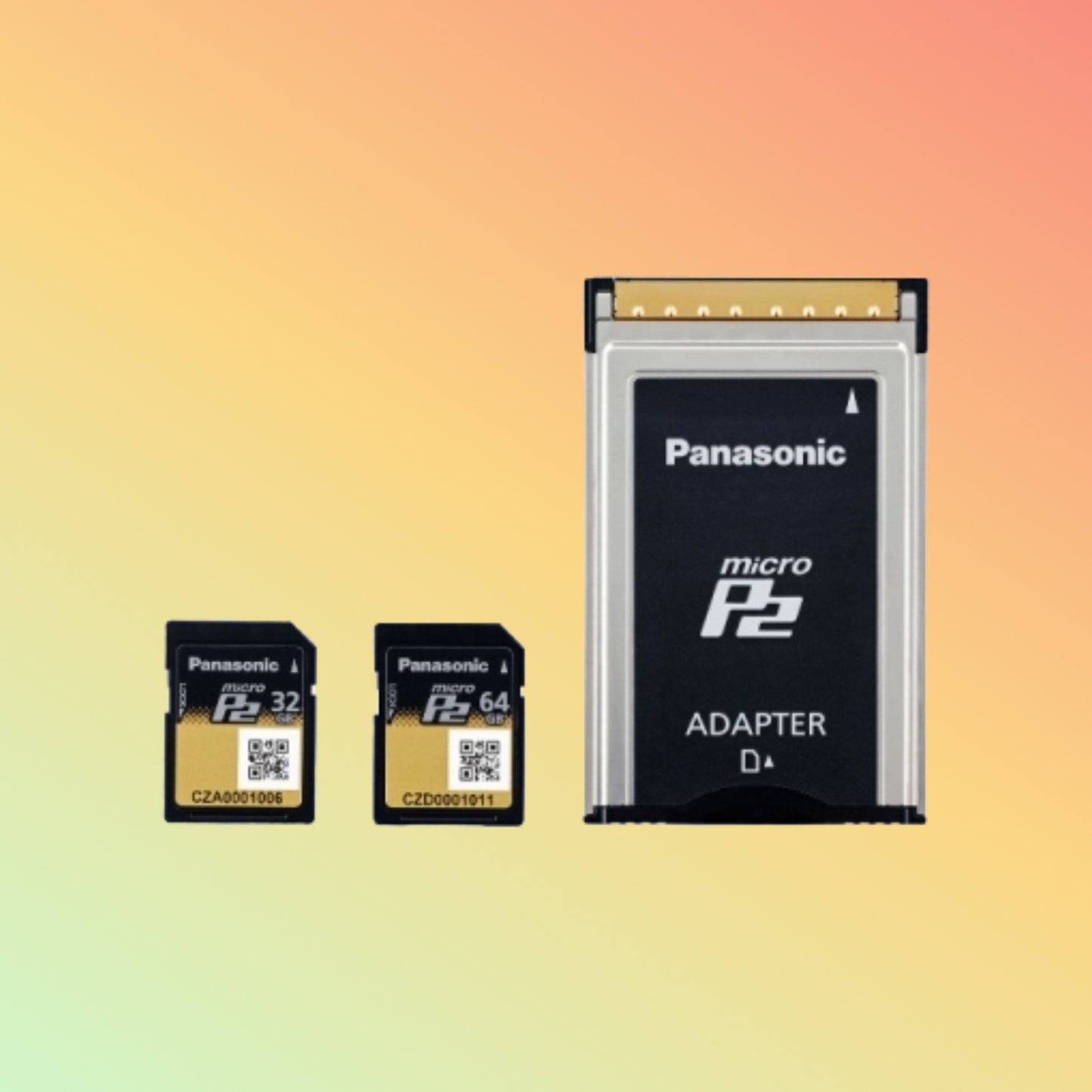 Panasonic Connect AJ-P2AD1G microP2 Card Adapter