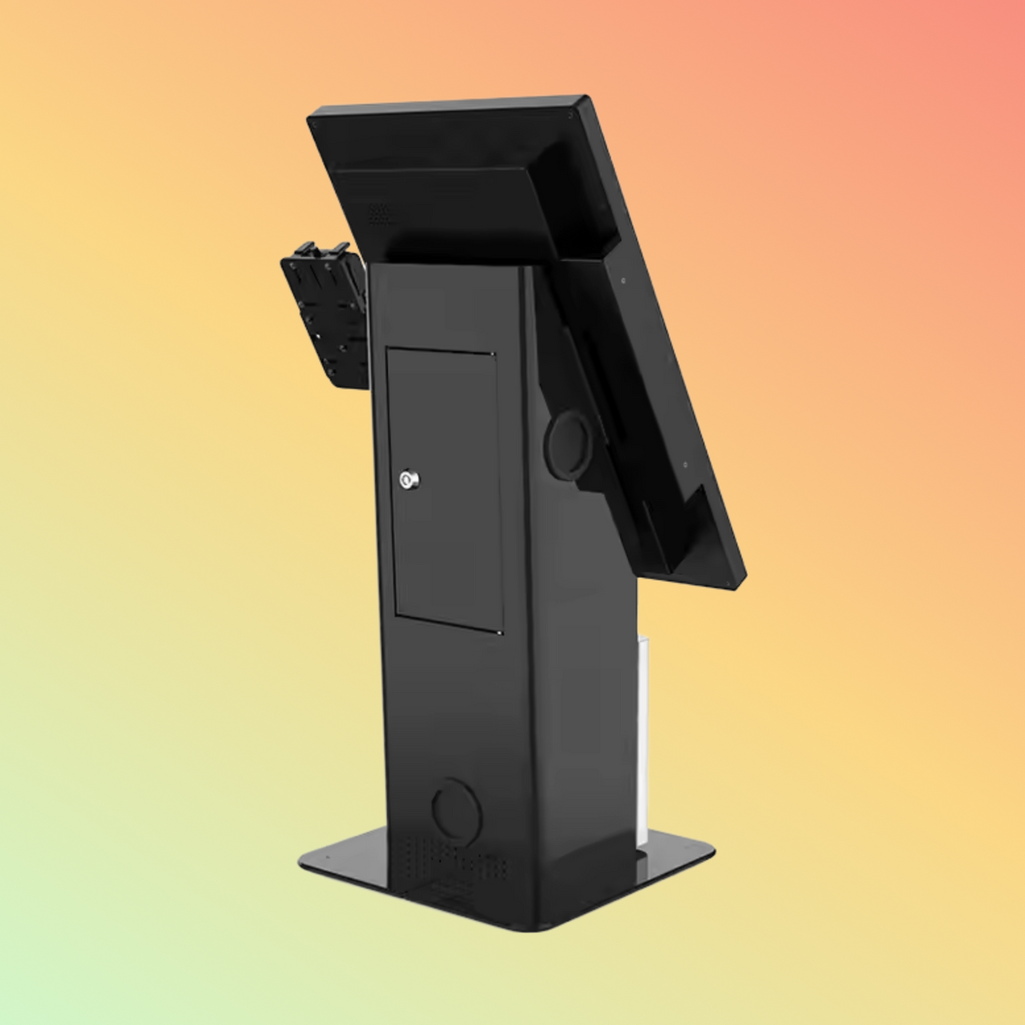 MAKEN Desktop 21.5 Inch Android Catering Touch Screen Food Ordering Self Service Kiosk Payment For Burger Shop