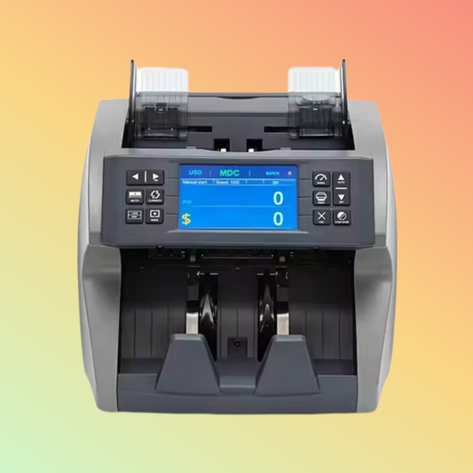 NUMEN High Quality Multi-Currency cash counter Value Count Bill Counter with serial number printing