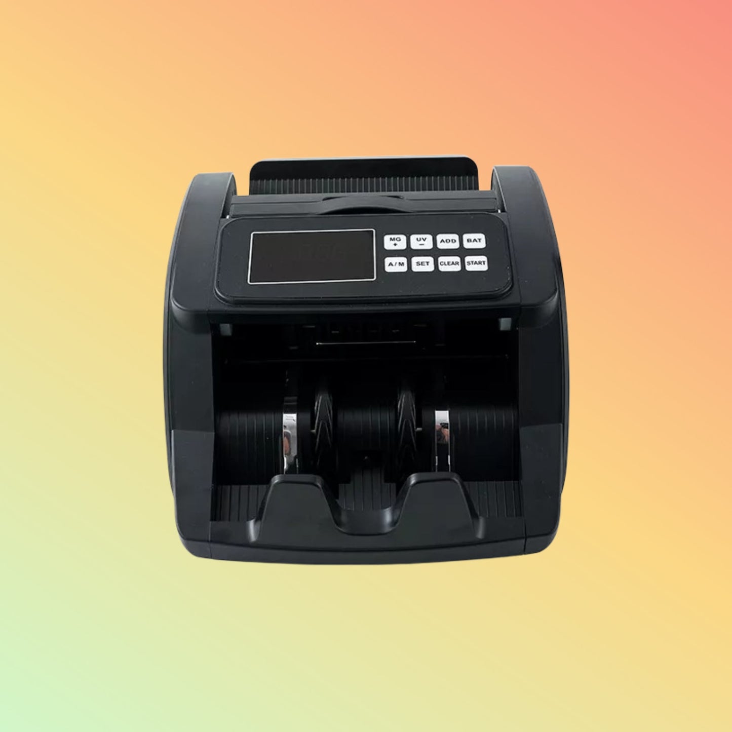 Union Portable Money Counter Bill Counter Black LED Money Counting Machine