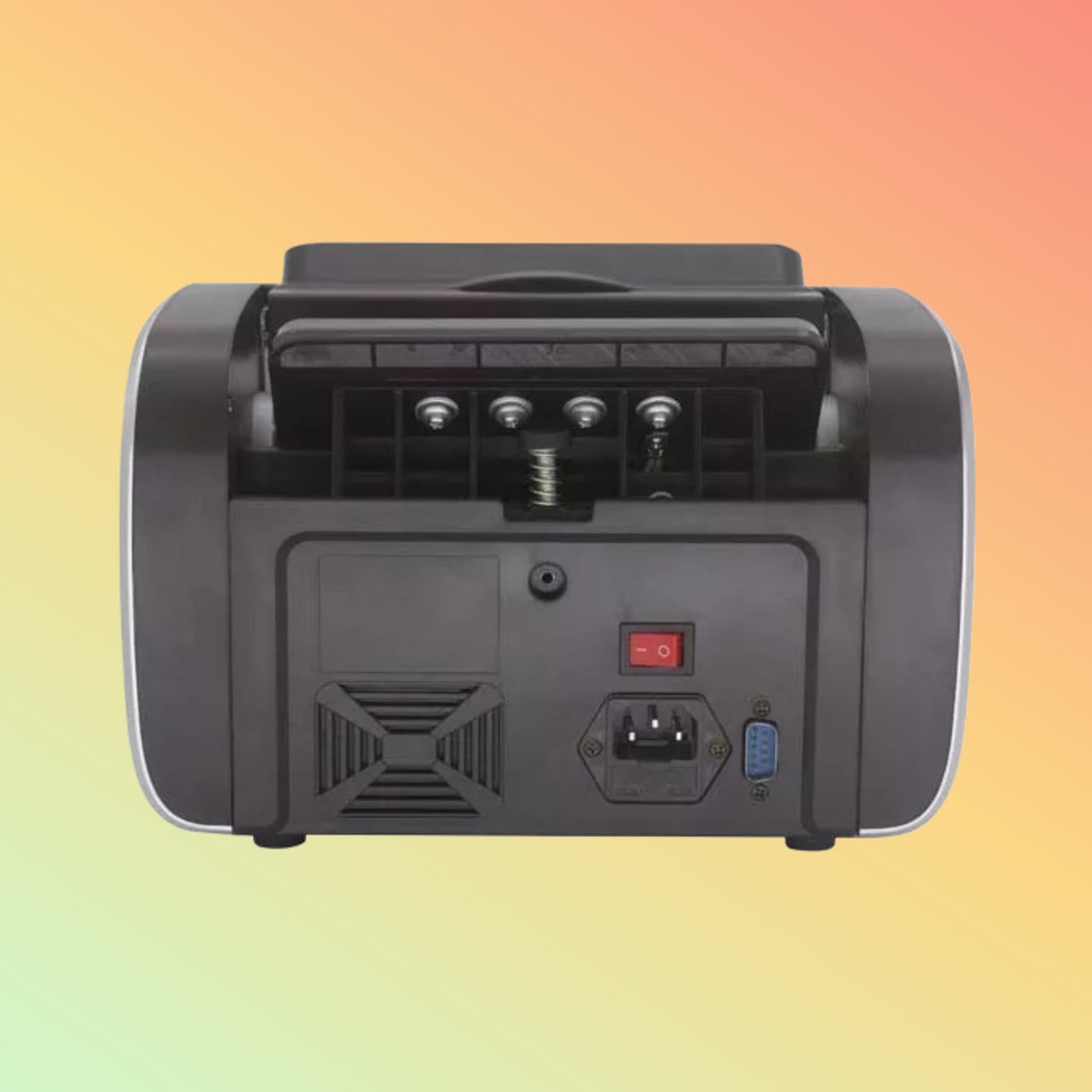 Union Portable Money Counter Bill Counter Silver LED Money Counting Machine