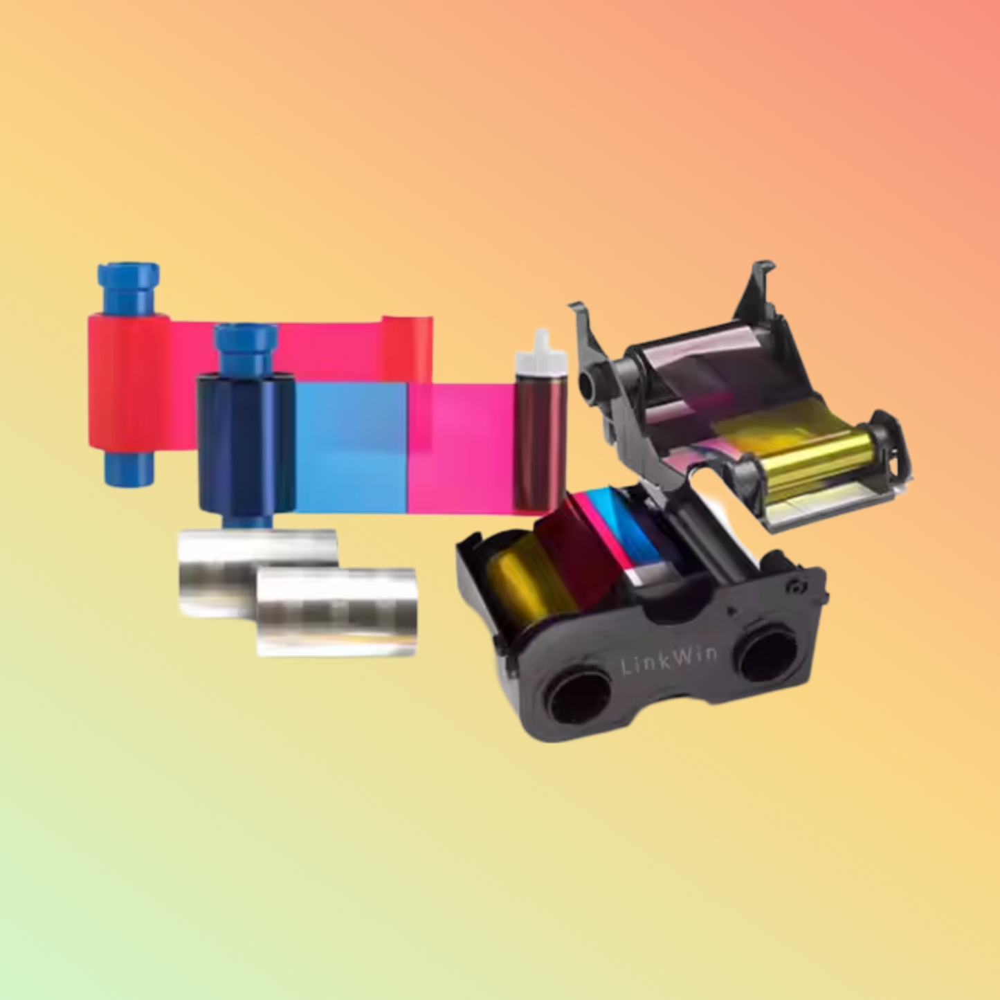 LINKWIN Compatible printer ribbons hdp5000 ymck ribbon 84051