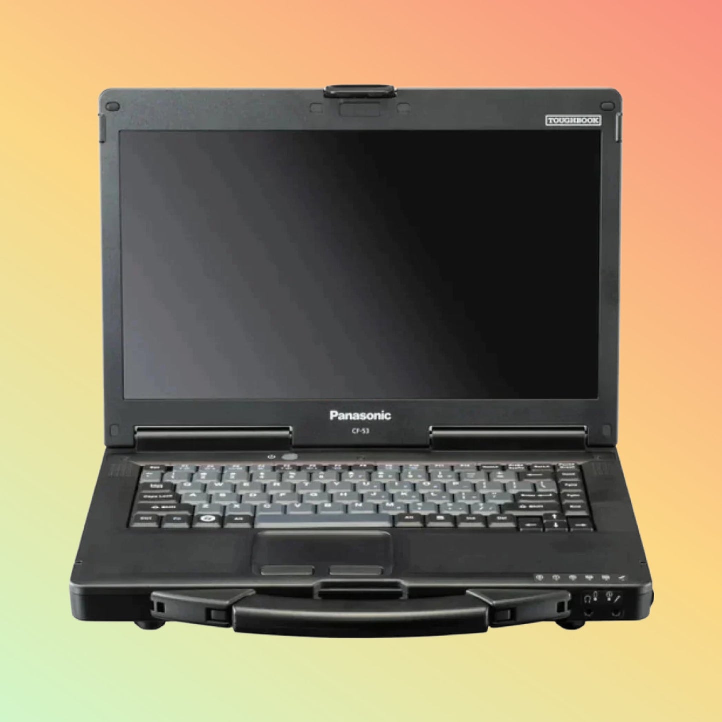 Panasonic Toughbook CF-53 MK4, 14" HD Touchscreen, Intel Core i5-4310U, Windows 10 Pro.